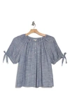 Max Studio Tie Sleeve Shirt