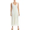 Max Studio Tiered Maxi Dress In White
