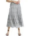 Max Studio Tiered Maxi Skirt