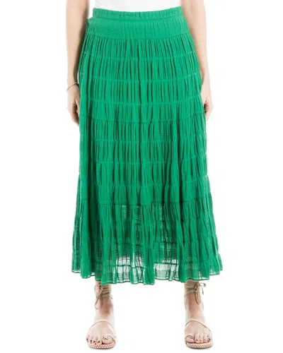 MAX STUDIO MAX STUDIO TIERED MAXI SKIRT