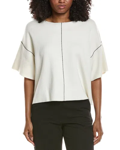 Max Studio Top In White