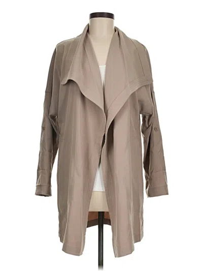 Pre-owned Max Studio Trenchcoat In Brown