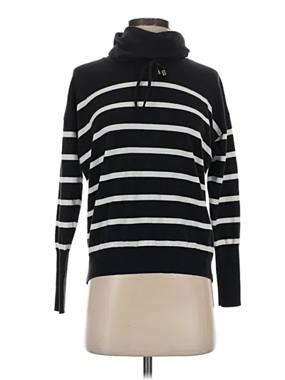 Pre-owned Max Studio Turtleneck Sweater In Black