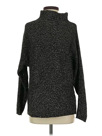 Pre-owned Max Studio Turtleneck Sweater In Black