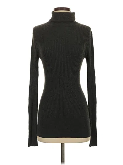 Pre-owned Max Studio Turtleneck Sweater In Black