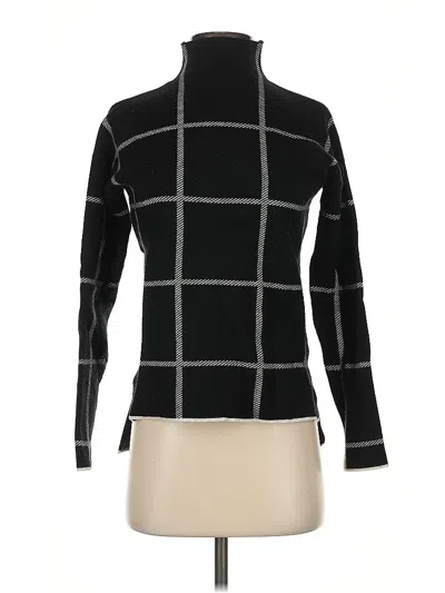 Pre-owned Max Studio Turtleneck Sweater In Black
