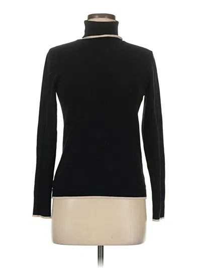 Pre-owned Max Studio Turtleneck Sweater In Black