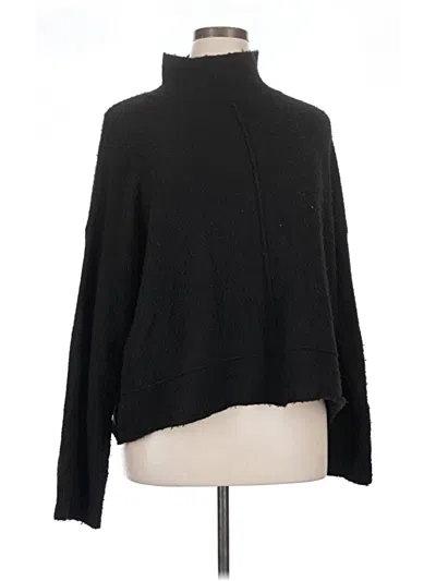 Pre-owned Max Studio Turtleneck Sweater In Black