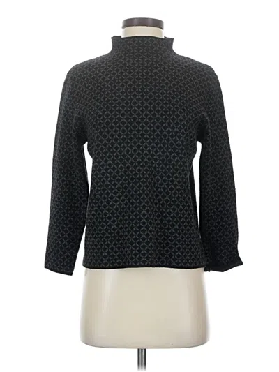 Pre-owned Max Studio Turtleneck Sweater In Black