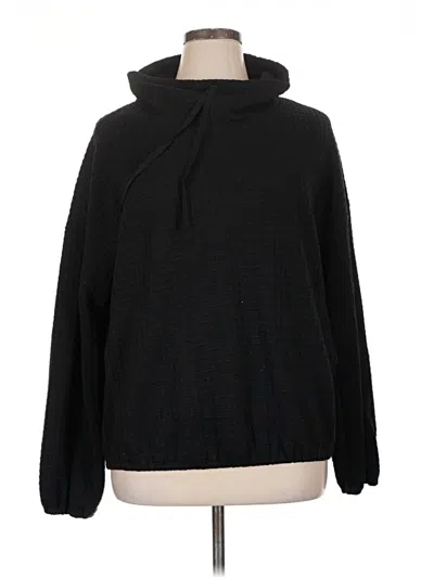 Pre-owned Max Studio Turtleneck Sweater In Black