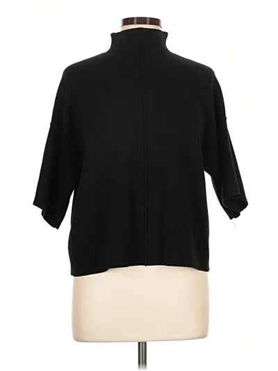 Pre-owned Max Studio Turtleneck Sweater In Black