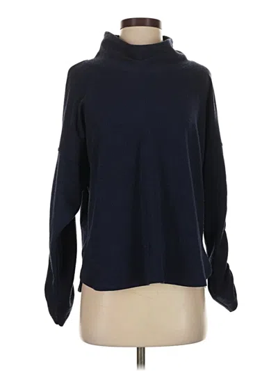 Pre-owned Max Studio Turtleneck Sweater In Blue