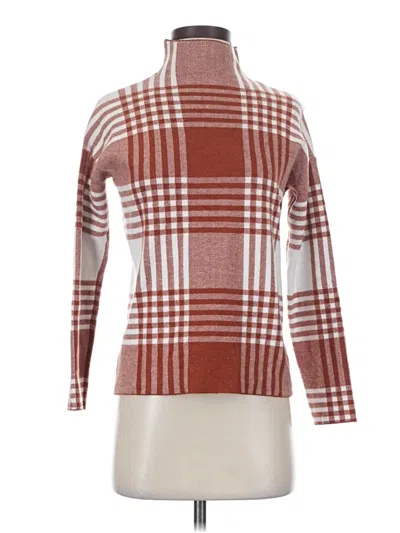Pre-owned Max Studio Turtleneck Sweater In Brown