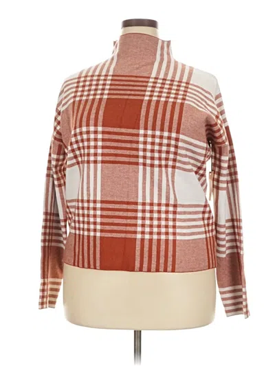 Max Studio Turtleneck Sweater In Brown