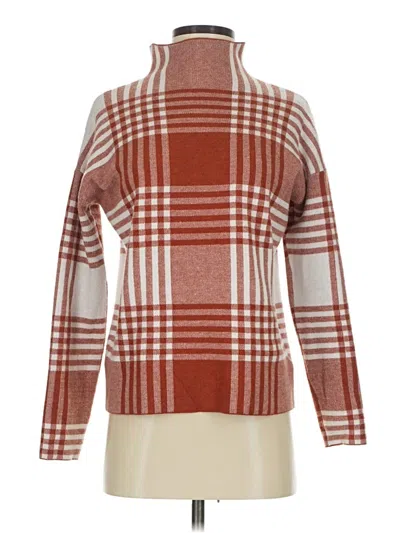 Pre-owned Max Studio Turtleneck Sweater In Brown