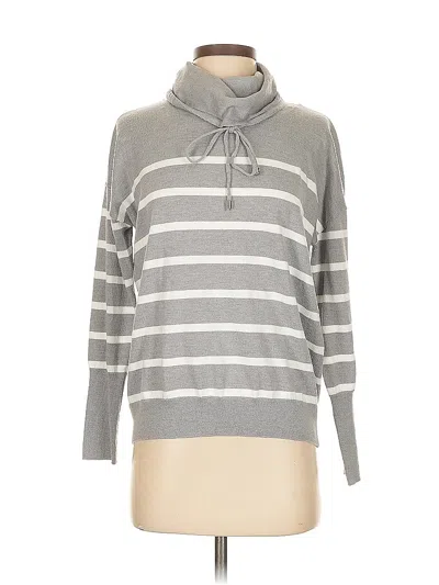 Pre-owned Max Studio Turtleneck Sweater In Gray