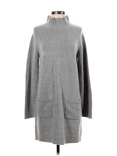 Pre-owned Max Studio Turtleneck Sweater In Gray