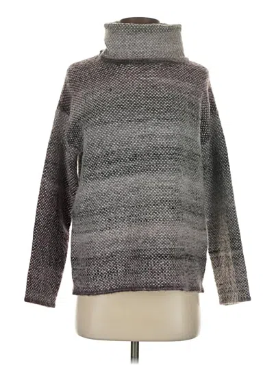 Pre-owned Max Studio Turtleneck Sweater In Gray