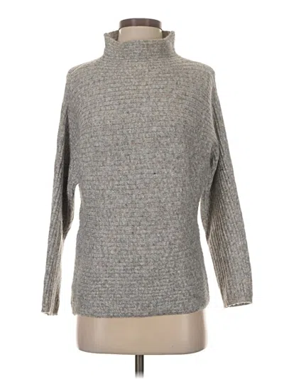 Pre-owned Max Studio Turtleneck Sweater In Gray