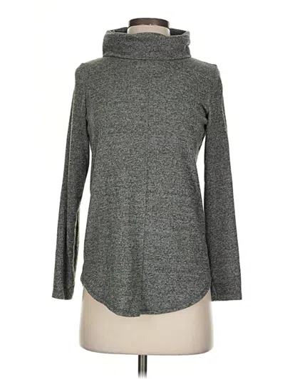 Pre-owned Max Studio Turtleneck Sweater In Gray