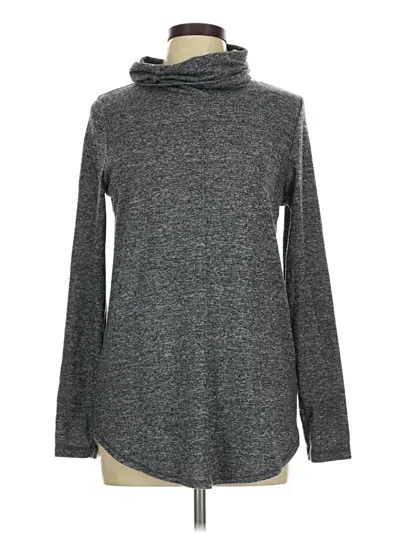 Pre-owned Max Studio Turtleneck Sweater In Gray