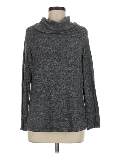 Pre-owned Max Studio Turtleneck Sweater In Gray