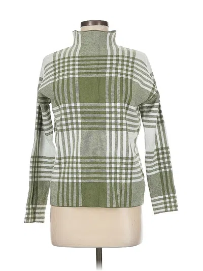 Pre-owned Max Studio Turtleneck Sweater In Green