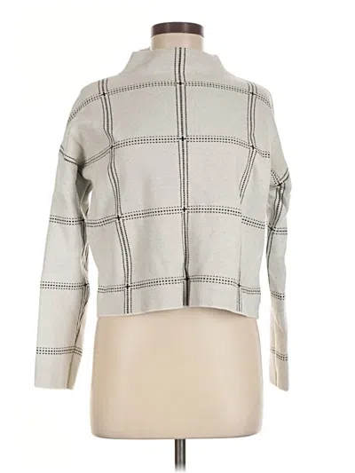 Pre-owned Max Studio Turtleneck Sweater In Ivory