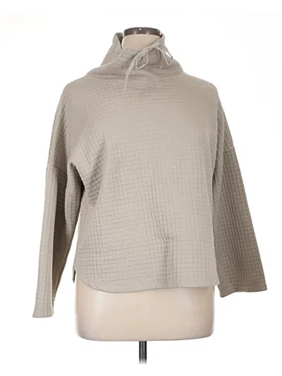 Pre-owned Max Studio Turtleneck Sweater In Tan