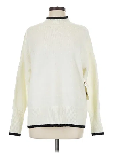 Max Studio Turtleneck Sweater In Neutral