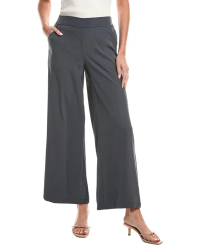 Max Studio Twill Pant In Gray