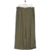 Max Studio Twill Wide Leg Pants In Olive