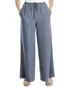 Max Studio Two Tone Texture Woven Drawstring Pant
