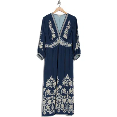 Max Studio V-neck Maxi Dress