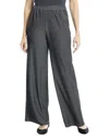 Max Studio Wide Leg Pant In Black