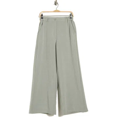 Max Studio Wide Leg Pants In Gray