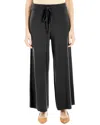 Max Studio Wide Leg Sweater Pant In Black
