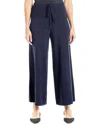 Max Studio Wide Leg Sweater Pant In Blue
