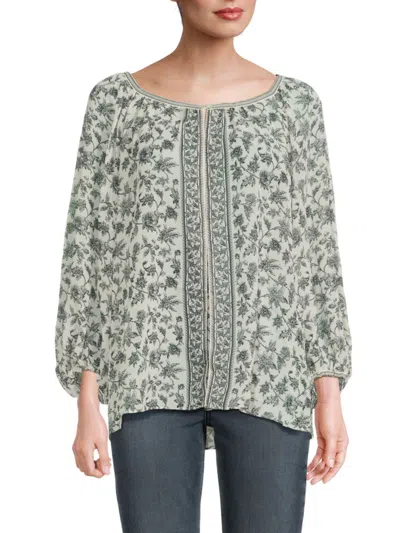 Max Studio Women's Printed Top