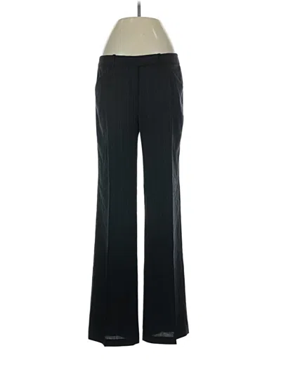 Pre-owned Max Studio Wool Pants In Black