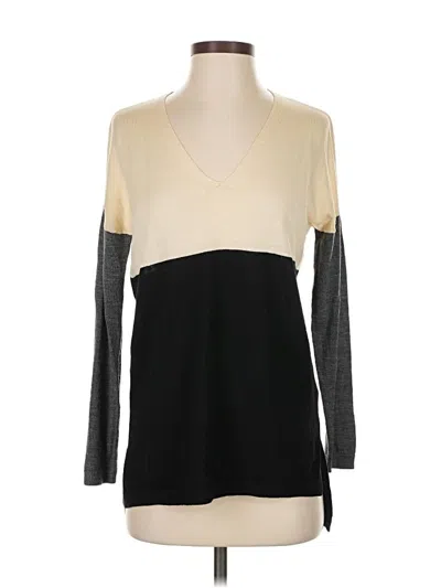 Pre-owned Max Studio Wool Sweater In Black