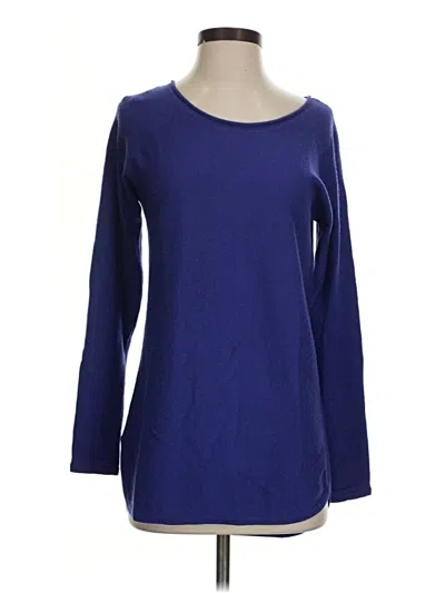 Pre-owned Max Studio Wool Sweater In Blue
