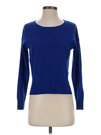 Pre-owned Max Studio Wool Sweater In Blue
