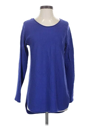 Pre-owned Max Studio Wool Sweater In Blue