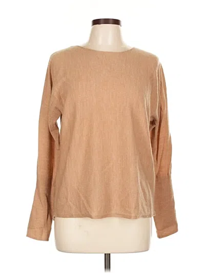 Pre-owned Max Studio Wool Sweater In Brown