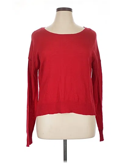 Pre-owned Max Studio Wool Sweater In Red