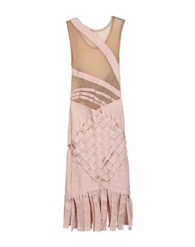 Max Zara Sterck Woman Mini Dress Blush Size L Polyamide, Elastane In Pink