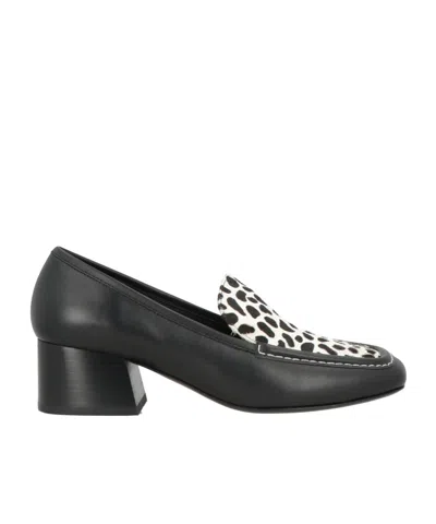 Maxco. Animal Print Loafers In Black