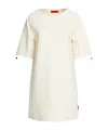 Maxco. Basic Color T-shirt Dress In Neutral