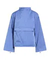 Maxco. Basic Color Windbreaker Jacket In Blue